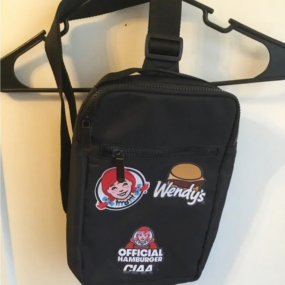 Wendy’s Black Crossbody Bag - Picture 2 of 2